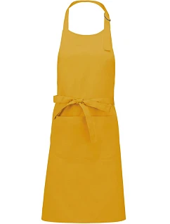 Kariban K 890 Zástera s náprsenkou „Sommelier“ 20.K890 horčicová