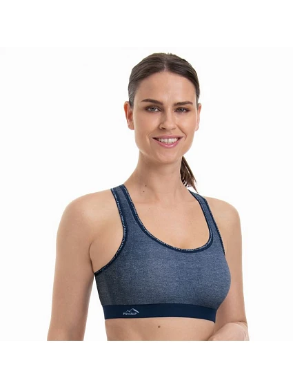 Delta Top sportovní podprsenka jeans model 19152251 - Active Delta Top sportovní podprsenka jeans model 19152251 - Active