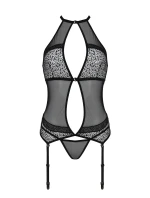Passion model 18209473 corset kolor:black - festina