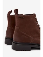 Semišové Zateplené Kotníkové Boty Na Zip Big Star model 21706081 Hnědé - Big Star Shoes