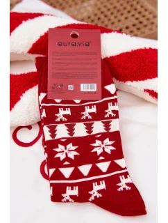 Pánské Vánoční Ponožky S Červené model 21786704 - Aura.via