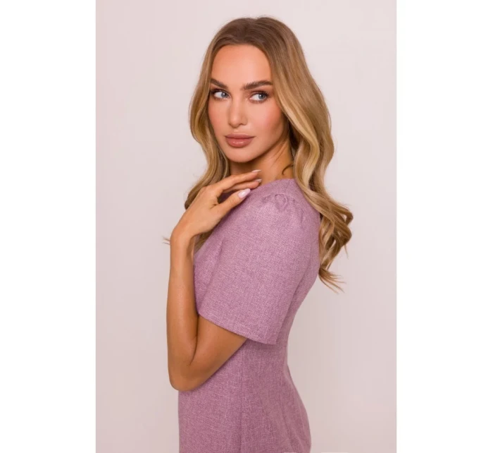 Mini šaty áčkového střihu model 20970828 - Moe