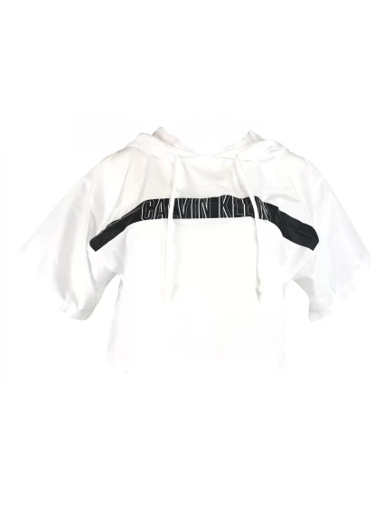 Dámsky top KW0KW00717-143 biela - Calvin Klein Dámsky top KW0KW00717-143 biela - Calvin Klein