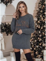Dámský svetr  v jedné grafitový Dstreet model 21982125 - FashionStreet