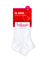 Krátke unisex ponožky IN-SHOE SOCKS - BELLINDA - čierna