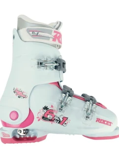 Lyžiarske topánky Roces Idea Free bielo-ružové 450492 020
