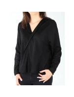 Wrangler L/S Zavinovacie tričko čierne W W5180BD01