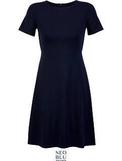 Šaty s krátkým rukávem night blue model 22499925 - NEOBLU
