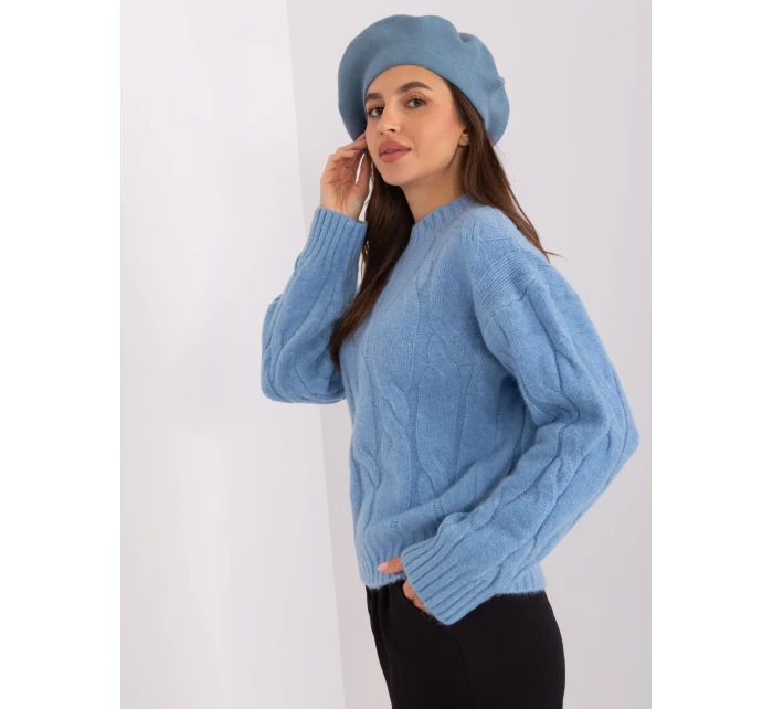 Czapka AT CZ model 18917559 szaro niebieski - FPrice Czapka AT CZ model 18917559 szaro niebieski - FPrice