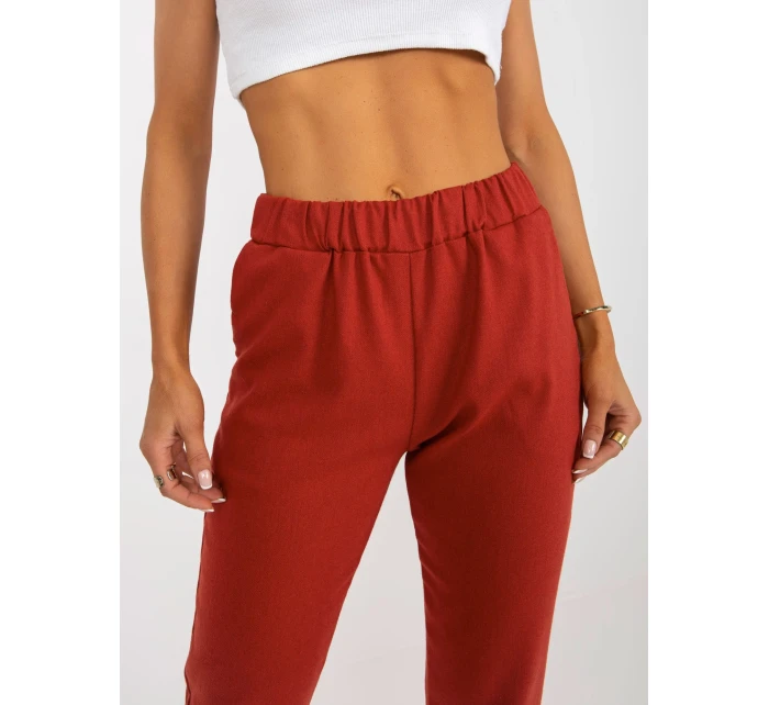 Nohavice LK SP 507801 1.06X tmavo oranžová