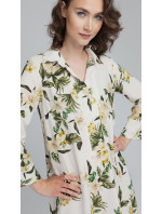 Šaty Benedict Harper Betty white/floral pattern