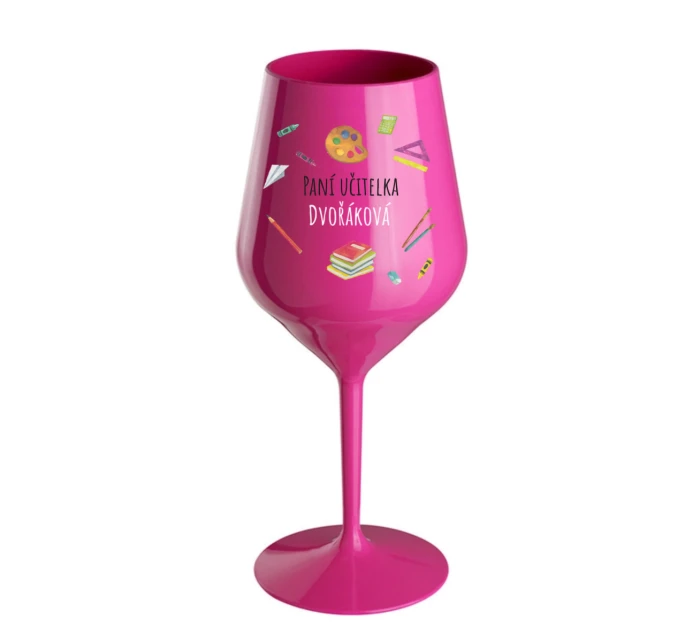 Personalizovaná nerozbitná sklenice pro paní učitelku/pana učitele (pomůcky) Personalizovaná nerozbitná sklenice pro paní učitelku/pana učitele (pomůcky)