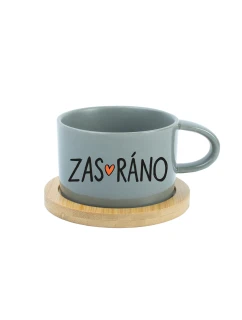 šedý hrníček 200 ml model 21848864 - Giftela