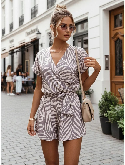 Dámský letní overal model 22309495 růžový - FashionStreet