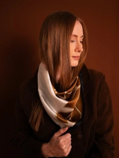 Šátek  Satin model 21439374 - Art of polo