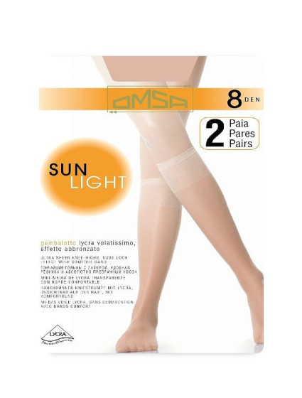 Dámské podkolenky Sun Light 8 den model 7457072 - Omsa