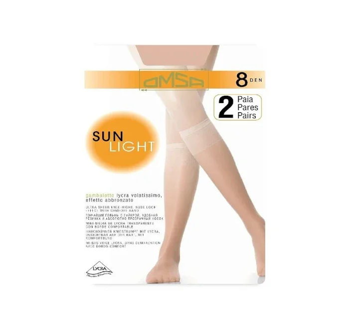 Dámske podkolienky Omsa | Sun Light 8 deň A`2