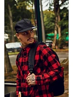 Flexfit 6502 5-panelová čiapka typu snapback 55.6502 čierna Flexfit 6502 5-panelová čiapka typu snapback 55.6502 čierna
