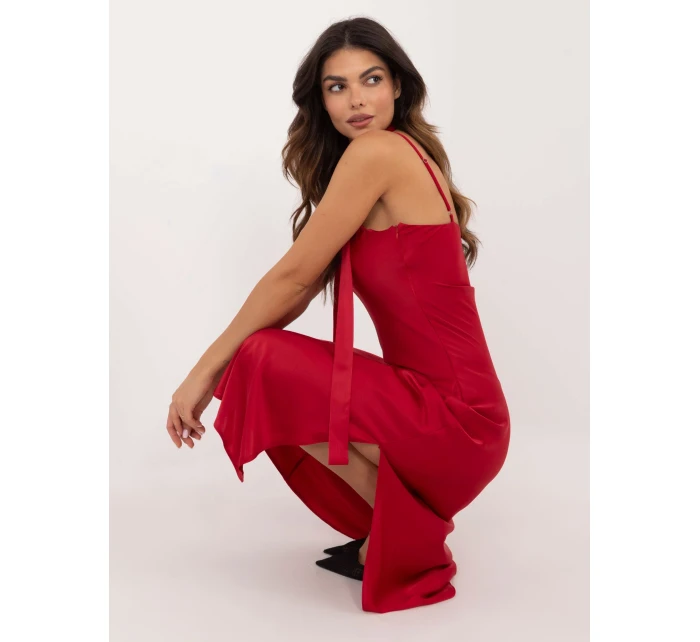 Šaty LK SK 509715.51 tmavo červená Šaty LK SK 509715.51 tmavo červená