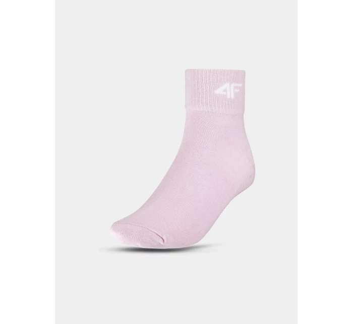 Dievčenské ponožky nad členky (3 balenia) 4F - viacfarebné