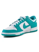 Pánské sportovní boty Dunk Low Retro Tyrkysová s bílou model 20461215 - NIKE Pánské sportovní boty Dunk Low Retro Tyrkysová s bílou model 20461215 - NIKE