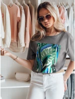 dámské tričko s potiskem graphite Dstreet model 21977089 - FashionStreet