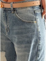 Dámské džínové kalhoty s dírami modré Dstreet model 21985516 - FashionStreet