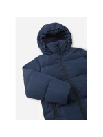 dětská péřová bunda Navy 3 Junior Unisex nepromokavá tmavě modrá model 21351547 - Reima