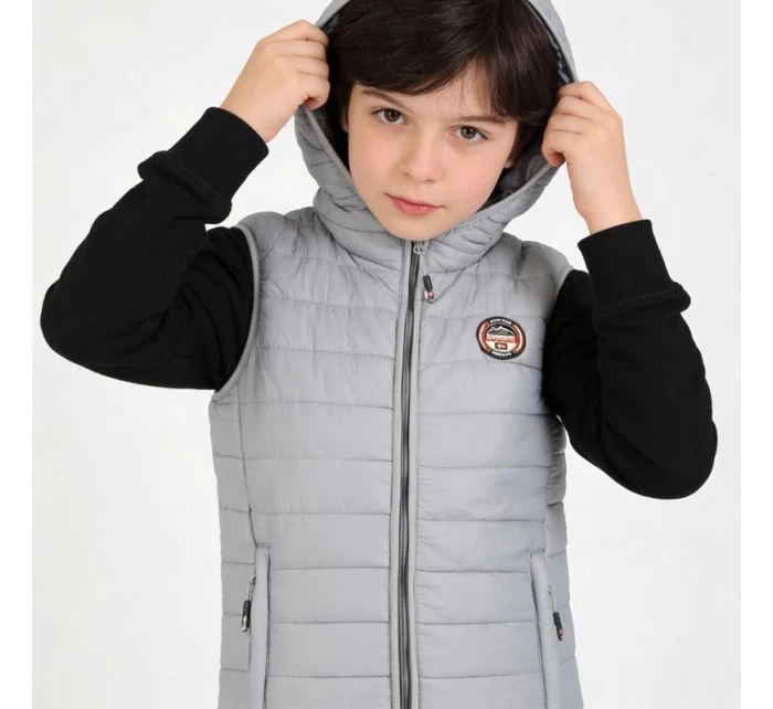 Hood EO 233 Jr šedá vesta model 21187877 - Geographical Norway