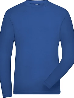 Daiber JN 1804 Pánske pracovné elastické tričko – Solid 02.1804 royal