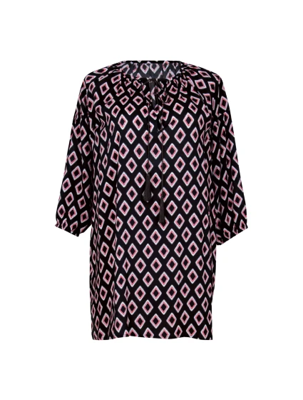 Štýl Papanui tunika 8666 čierna - RosaFaia