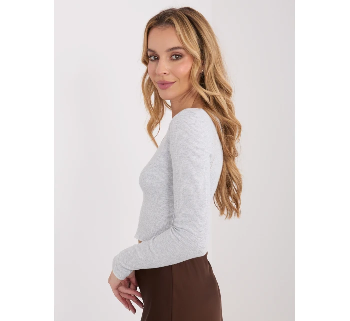 Blúzka WT BZ A1247.25 svetlosivá