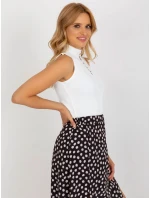 Dámská halenka BA BZ model 18860067 Ecru - FPrice Dámská halenka BA BZ model 18860067 Ecru - FPrice