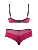 Dámska podprsenka DOTS BALCONETTE 19110 pink - Mediolano