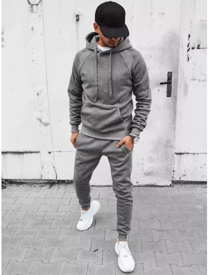 Pánské tmavě šedé tepláky Dstreet model 21966928 - FashionStreet