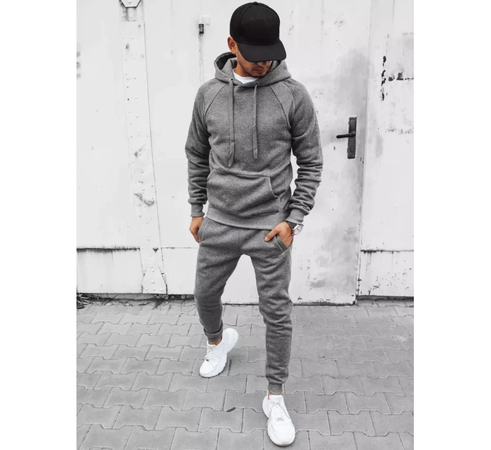 Pánské tmavě šedé tepláky Dstreet model 21966928 - FashionStreet
