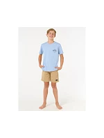 Detské tričko RIP CURL STAPLE TEE – BOY, modré Detské tričko RIP CURL STAPLE TEE – BOY, modré