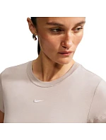 Dámske tričko Nike Sportswear Chill Knit, krémové, FV5508 236
