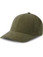 6 panelová manšestrová kšiltovka olive model 22478945 - Atlantis Headwear 6 panelová manšestrová kšiltovka olive model 22478945 - Atlantis Headwear