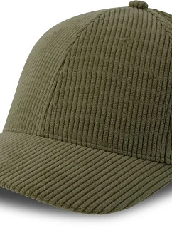 6 panelová manšestrová kšiltovka olive model 22478945 - Atlantis Headwear