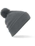 B 426 Originální čepice s bambulí model 22481776 graphite grey - Beechfield B 426 Originální čepice s bambulí model 22481776 graphite grey - Beechfield