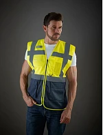 HVW HiVis síťovaná bezpečnostní vesta 79.W hi vis blue model 22502532 - Yoko HVW HiVis síťovaná bezpečnostní vesta 79.W hi vis blue model 22502532 - Yoko