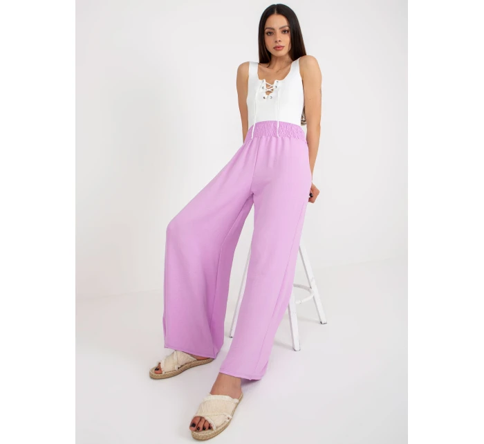 Spodnie DHJ SP model 21294269 jasny fioletowy - FPrice
