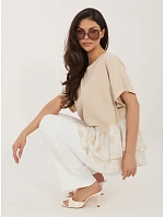 IT BZ blúzka 81870.18 béžová IT BZ blúzka 81870.18 béžová