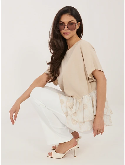IT BZ blúzka 81870.18 béžová IT BZ blúzka 81870.18 béžová