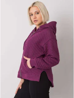 Mikina RV BL 7451.23 tmavo fialová