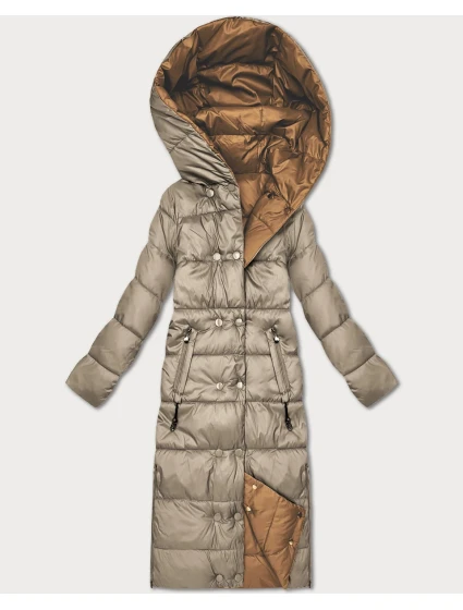 oboustranná zimní bunda v délce ke kolenům model 21479089 - MINORITY
