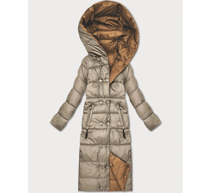 oboustranná zimní bunda v délce ke kolenům model 21479089 - MINORITY