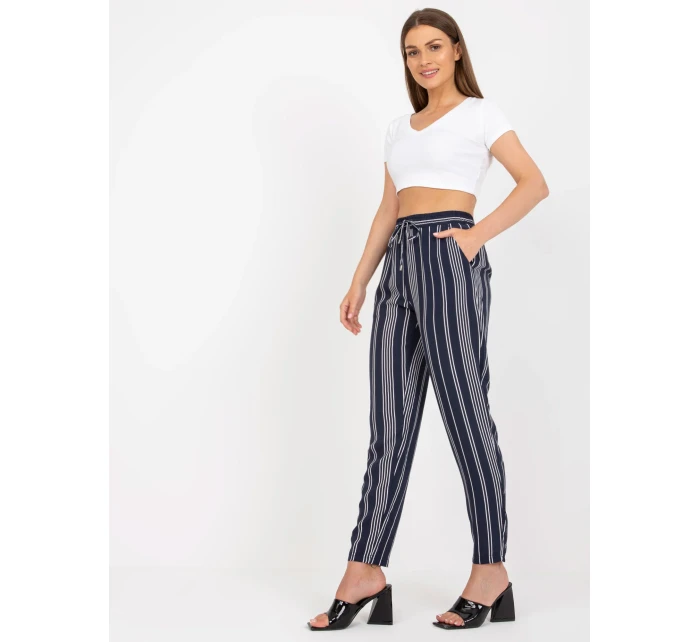 Nohavice D73771M61869M námornícka modrá