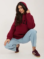 Mikina RV BL A1082.10 bordová